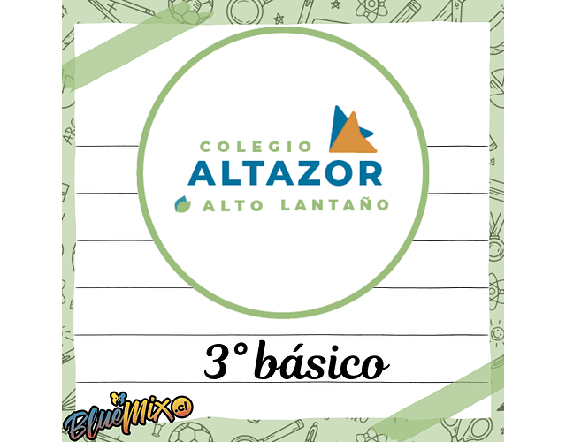 COLEGIO ALTAZOR - 3° BÁSICO 2026