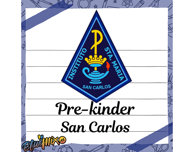 INSTITUTO SANTA MARIA SAN CARLOS - PRE KINDER 2026