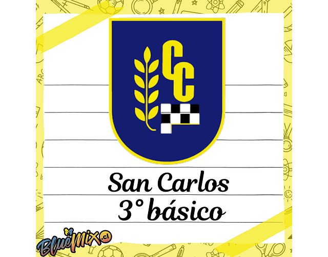 COLEGIO CONCEPCIÓN - SAN CARLOS - 3° BÁSICO 2026