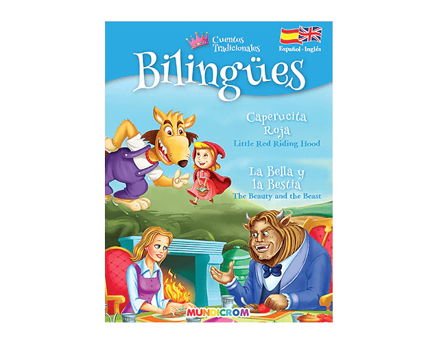 CAPERUCITA ROJA- LA BELLA Y LA BESTIA - BILINGUES