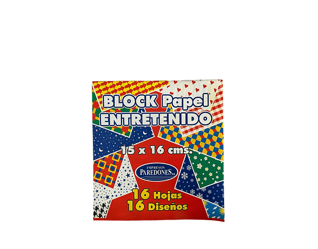 BLOCK PAPEL ENTRETENIDO 15X16