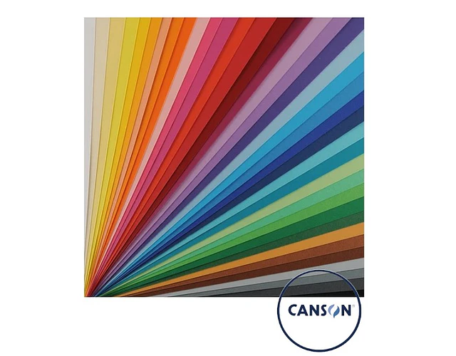 CARTULINA ESPAÑOLA CANSON 50X65 - DIFERENTES COLORES