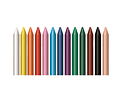 CRAYONES DE CERA ALPINO BABY 12 COLORES