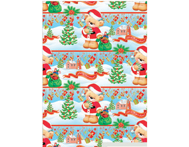 PAPEL REGALO NAVIDAD PLIEGO 
