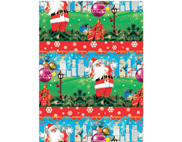 PAPEL REGALO NAVIDAD PLIEGO 