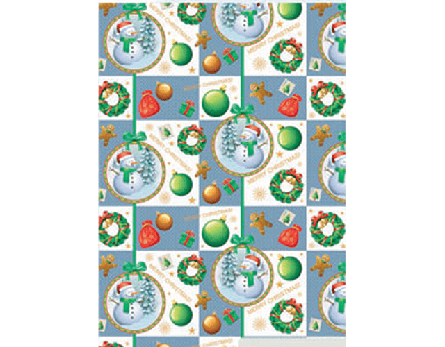 PAPEL REGALO NAVIDAD PLIEGO 
