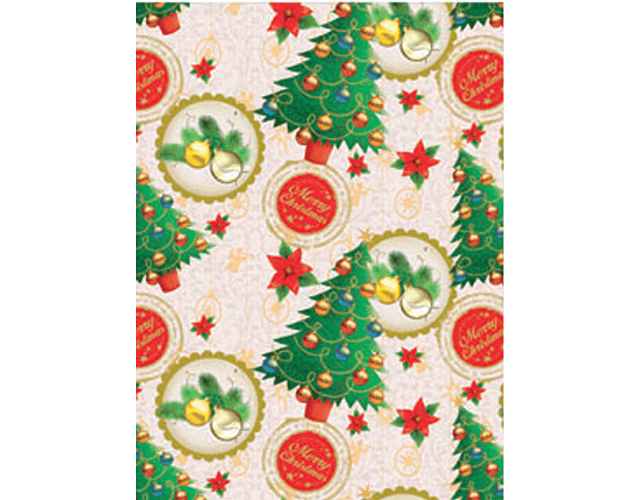 PAPEL REGALO NAVIDAD PLIEGO 
