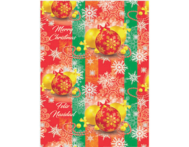 PAPEL REGALO NAVIDAD PLIEGO 