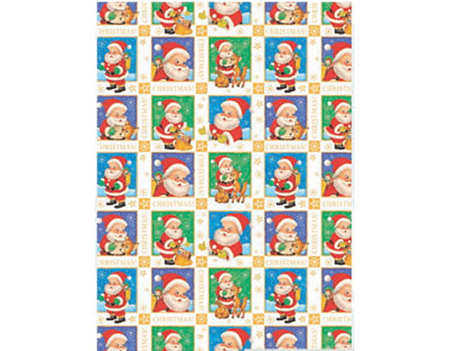PAPEL REGALO NAVIDAD PLIEGO 