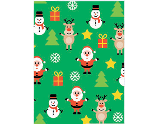 PAPEL REGALO NAVIDAD PLIEGO 