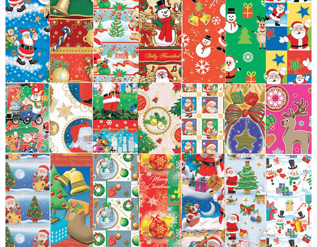 PAPEL REGALO NAVIDAD PLIEGO 