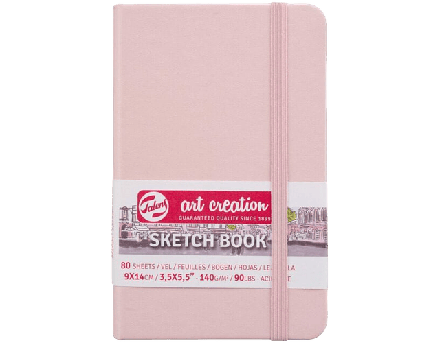 LIBRETA ROSA PASTEL