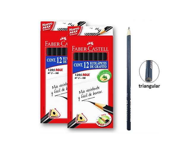 LAPIZ GRAFITO TRIANGULAR