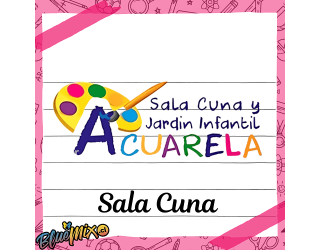 SALA CUNA Y JARDIN INFANTIL ACUARELA - SALA CUNA 2025