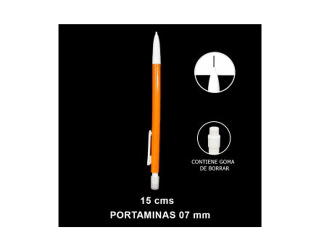 PORTAMINAS 0.7 MM COLORES