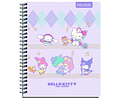 CUADERNO UNIV. 7MM 100HJS HELLO KITTY & FRIENDS