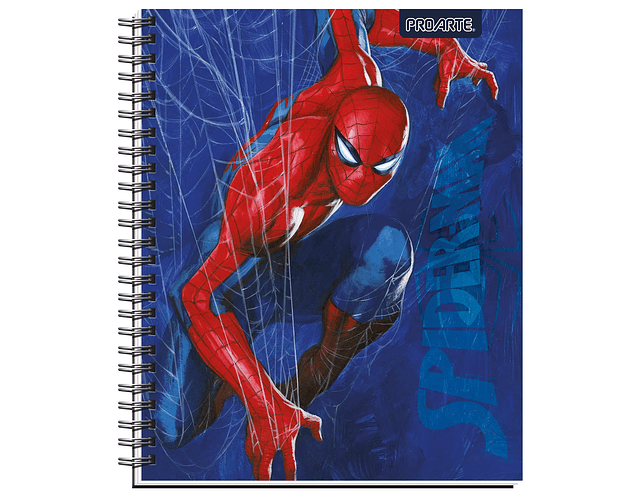 CUADERNO UNIV. 100 HJS. 7MM SPIDERMAN