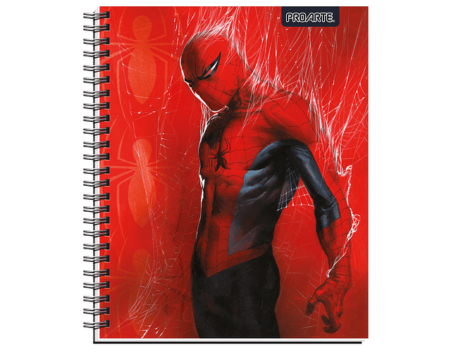 CUADERNO UNIV. 100 HJS. 7MM SPIDERMAN
