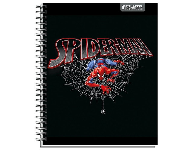 CUADERNO UNIV. 100 HJS. 7MM SPIDERMAN