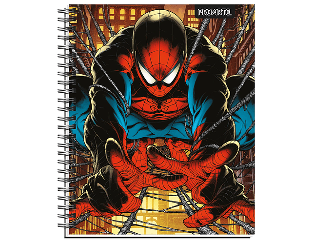 CUADERNO UNIV. 100 HJS. 7MM SPIDERMAN