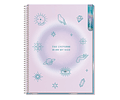 CUADERNO TOP 120 HOJAS MAT 7MM AURA