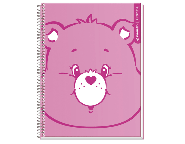 CUADERNO TOP 120 HOJAS MAT 7MM CARE BEARS