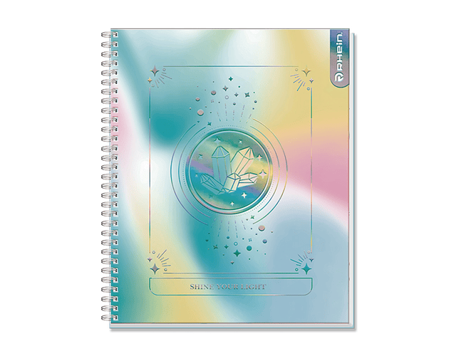 CUADERNO UNIVERSITARIO 100HJS MAT7MM AURA