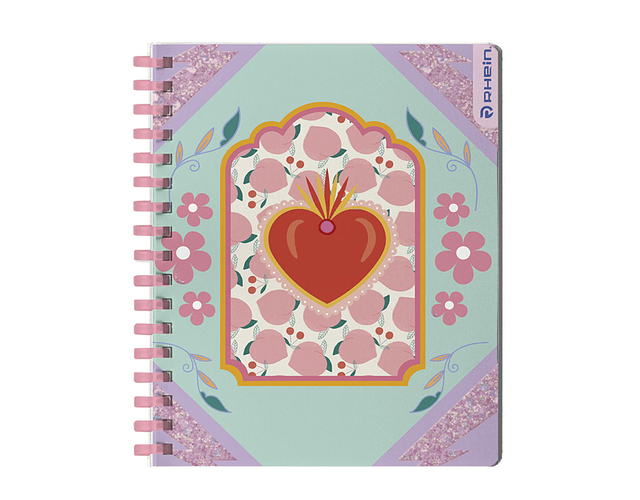 CUADERNO UNIVERSITARIO 100HJS MAT7MM SUNRISE