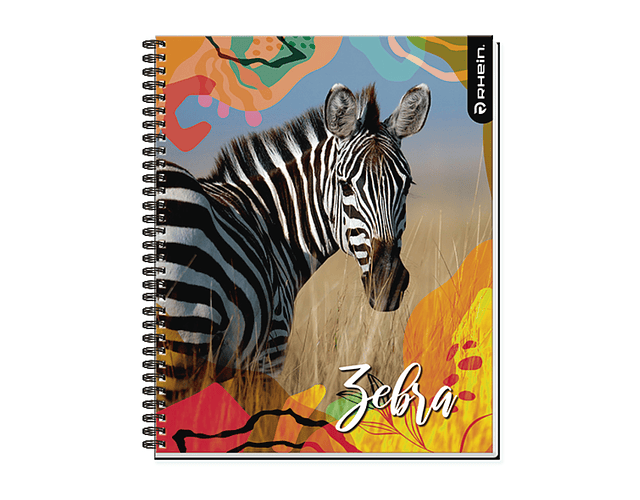 CUADERNO UNIVERSITARIO 100HJS MAT7MM WILD LIFE