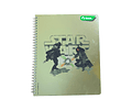 CUADERNO UNIVERSITARIO STAR WARS 7MM 100HJS.