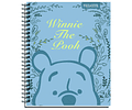 CUADERNO UNIVERSITARIO 100HJS MAT7MM. WINNIE THE POOH