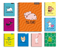 CUADERNO UNIVERSITARIO 100HJS MAT7MM. CUTE