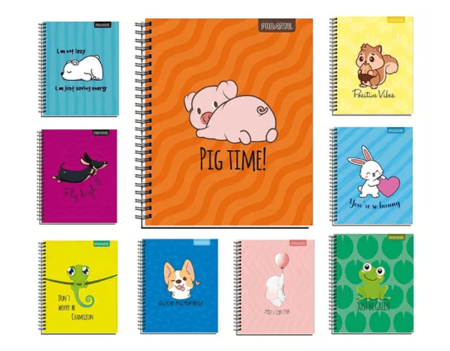 CUADERNO UNIVERSITARIO 100HJS MAT7MM. CUTE