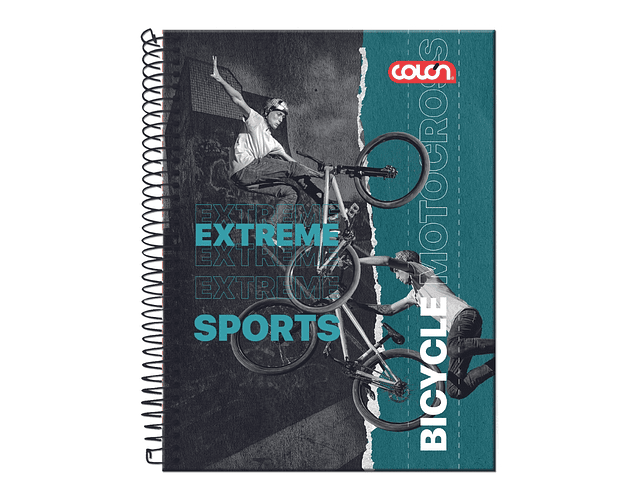 CUADERNO TOP SPORTS 150HJS 7MM.