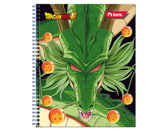 CUADERNO UNIVERSITARIO 100HJS 7MM DRAGON BALL