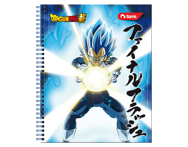 CUADERNO UNIVERSITARIO 100HJS 7MM DRAGON BALL