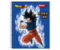 CUADERNO UNIVERSITARIO 100HJS 7MM DRAGON BALL