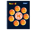 CUADERNO UNIVERSITARIO 100HJS 7MM DRAGON BALL