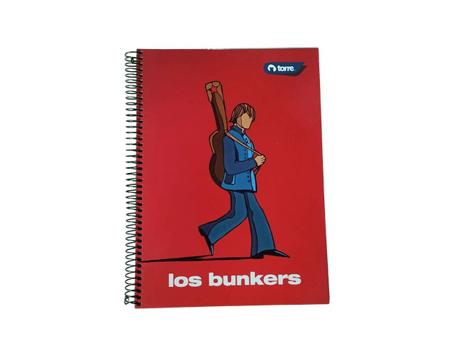 CUADERNO TOP LOS BUNKERS 150 HOJAS