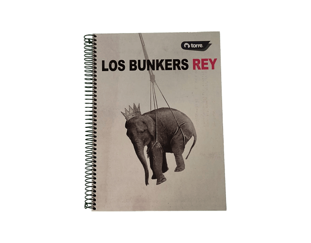 CUADERNO TOP LOS BUNKERS 150 HOJAS