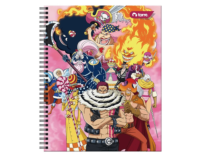 CUADERNO UNIVERSITARIO 100HJS 7MM ONE PIECE