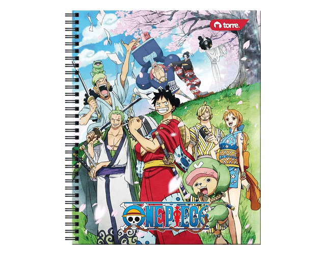 CUADERNO UNIVERSITARIO 100HJS 7MM ONE PIECE