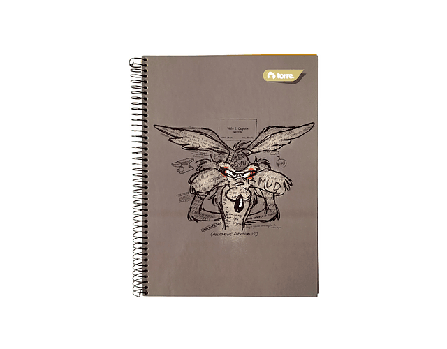 CUADERNO TOP LOONEY TUNES 150 HOJAS 