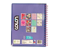 CUADERNO UNIVERSITARIO 100HJS 7MM PRINT MUJER