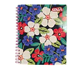 CUADERNO UNIVERSITARIO 100HJS 7MM PRINT MUJER