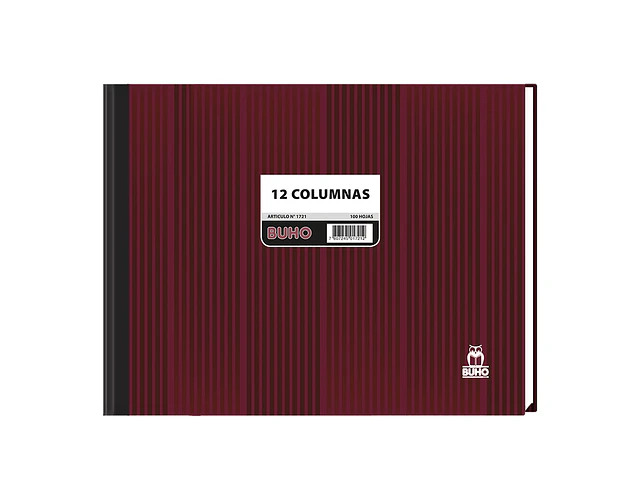 LIBRO TABULAR 12 COLUMNAS (FOLIO DOBLE)