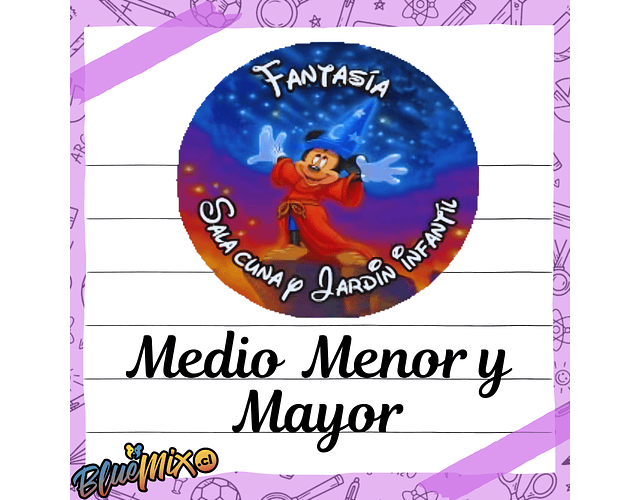 FANTASIA - NIVEL MEDIO MENOR Y MAYOR 2026
