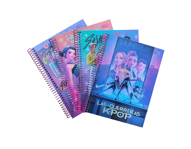 CUADERNO TOP 150HJS LAS GUERRERAS K-POP