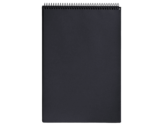 CROQUERA 21X32CM BLACK 80 HOJAS