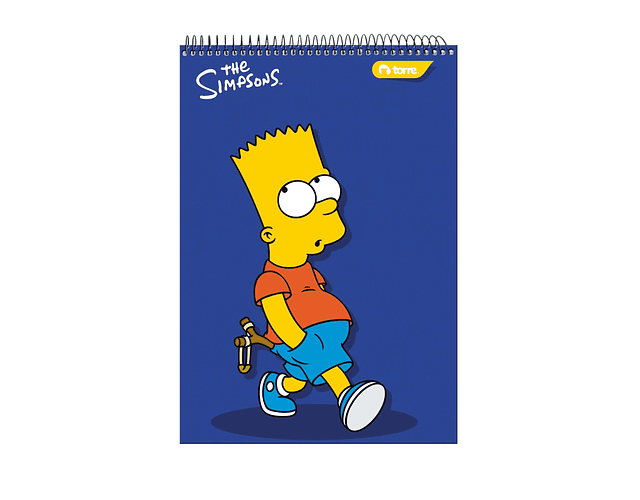CROQUERA 21X32CM LOS SIMPSONS 80 HOJAS